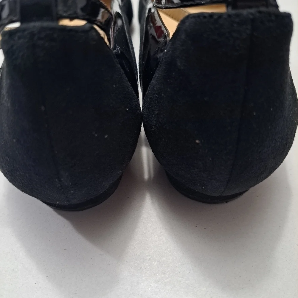 Ivanka Trump Luana Black Patent Leather Shoe    Size 9M